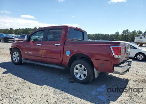 2006 Nissan Titan Xe z USA, uszkodzony, nr VIN 1N6BA07A26N552242